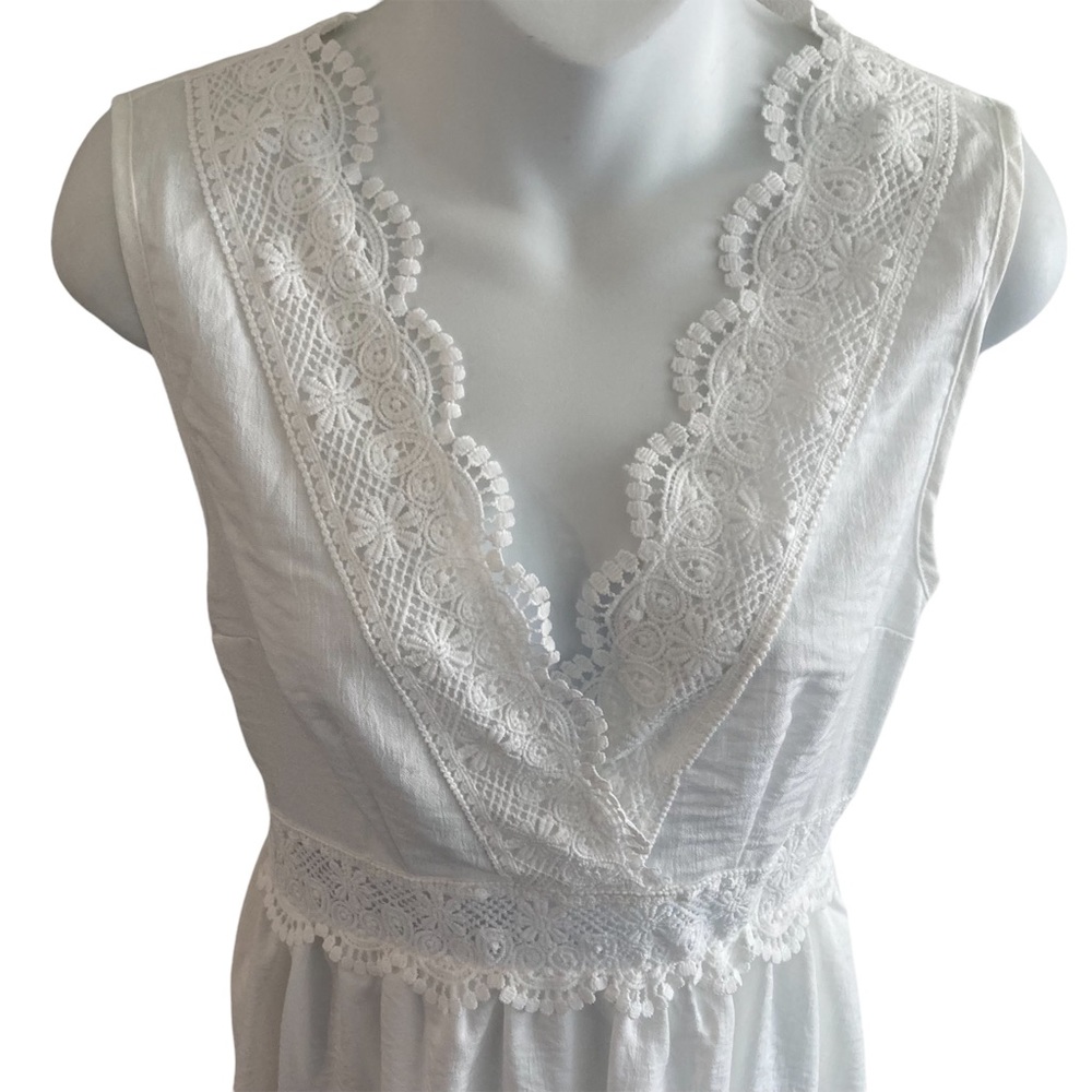 Shein | Lace Trim Summer Dress - Picture 10 of 13